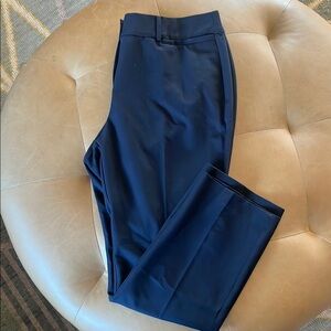 Layne Bryant flat front navy trouser - 16